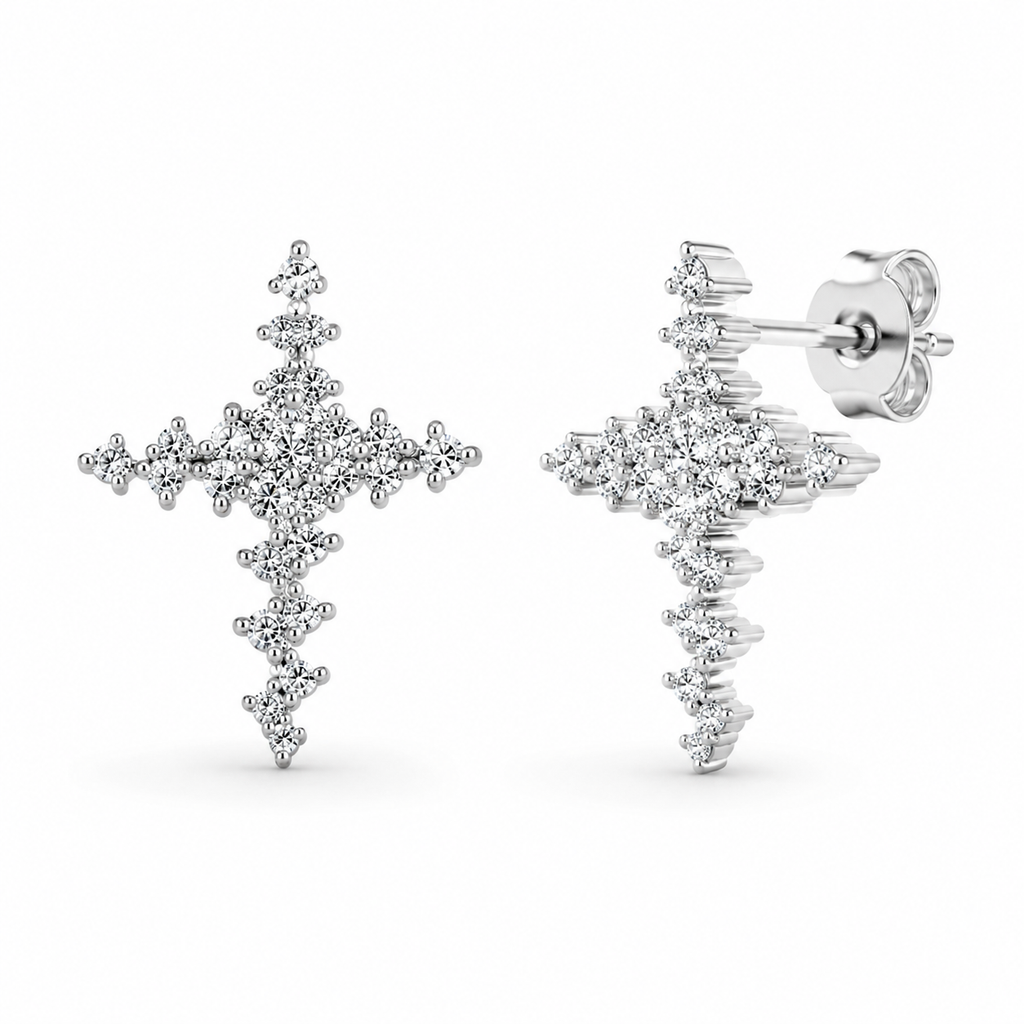 North Star Stud Earring