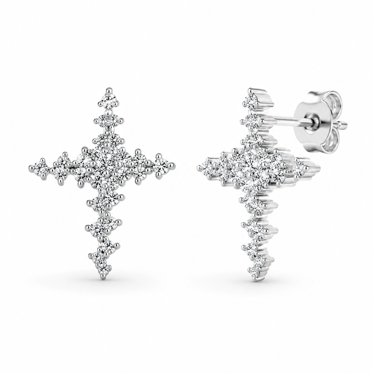 North Star Stud Earring