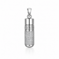 Iced Mini-Capsule Pendant