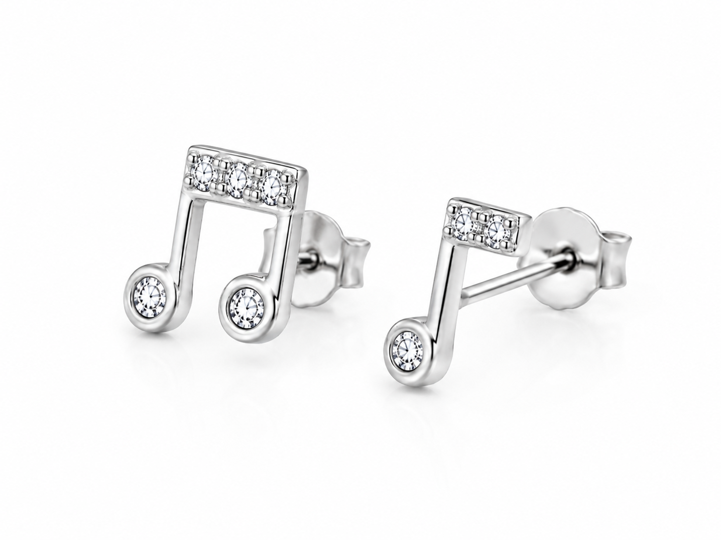 Melody Spark Note Earrings