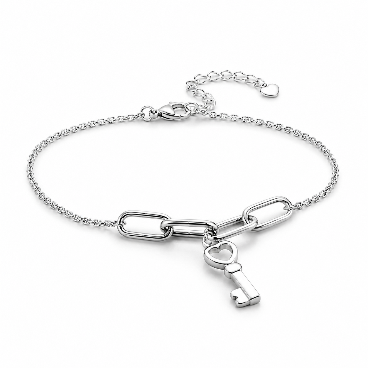 Heartlock Key Bracelet
