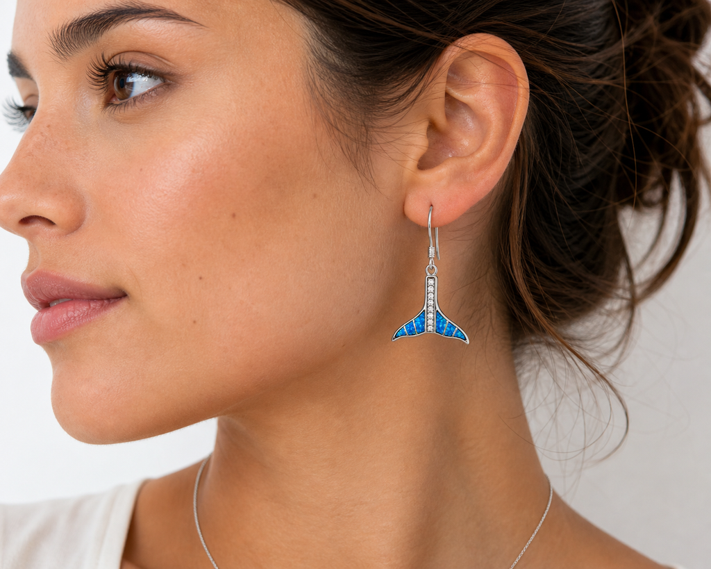Ocean Mirage Tail Earrings