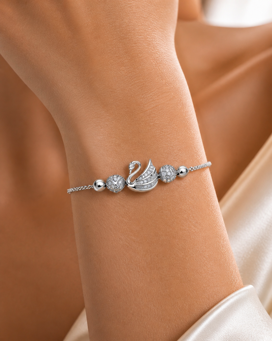 Swan Bracelet