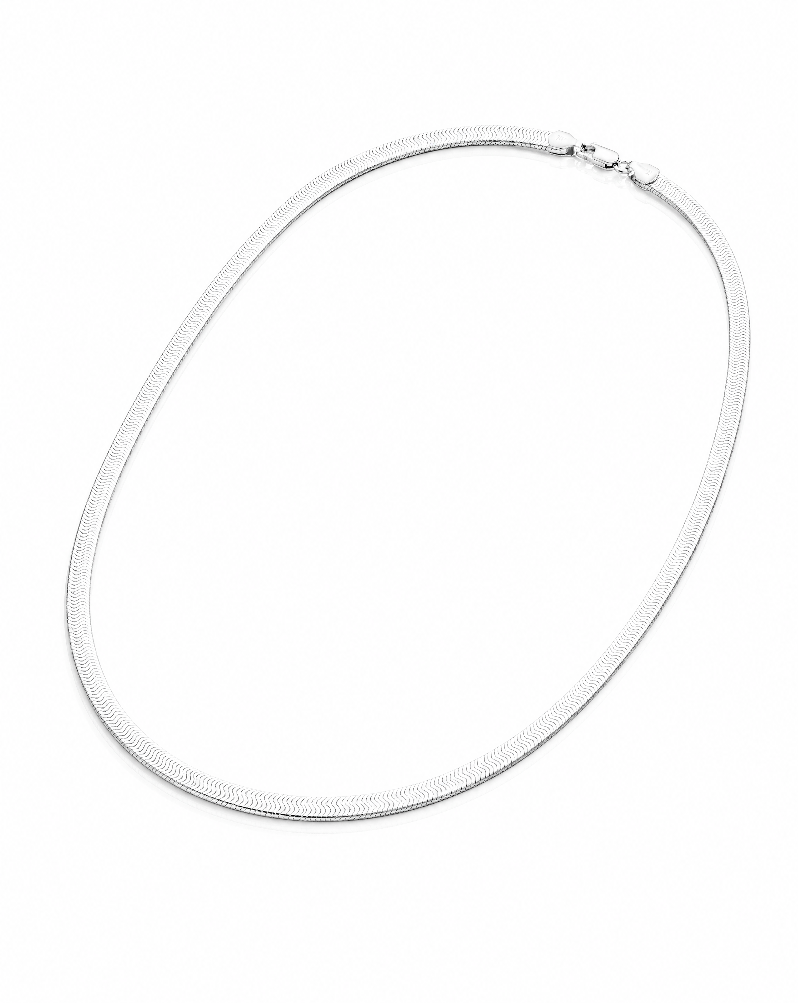 .925 Sterling Silver Herringbone Chain