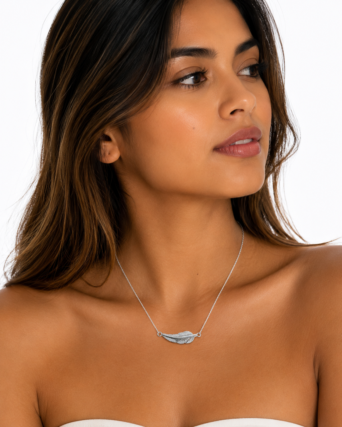 Whisper Feather Necklace