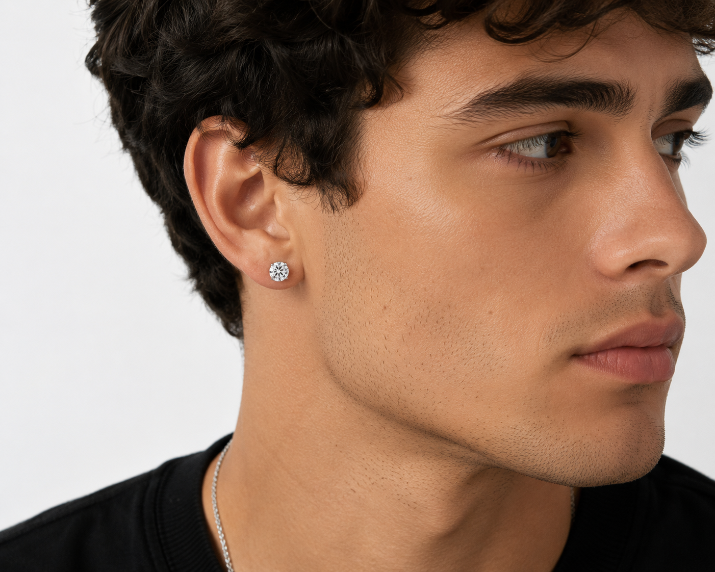 Titan Ice Stud Earring