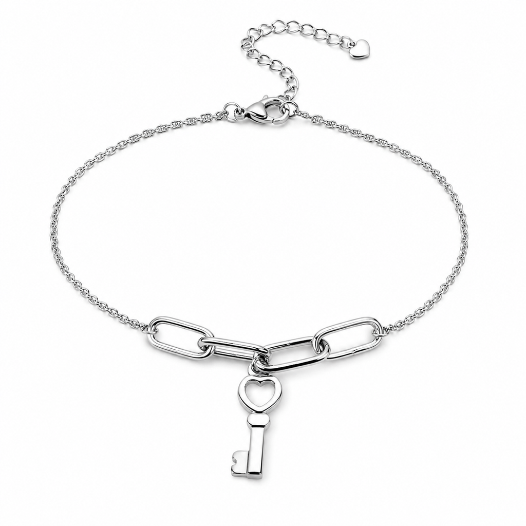 Heartlock Key Bracelet