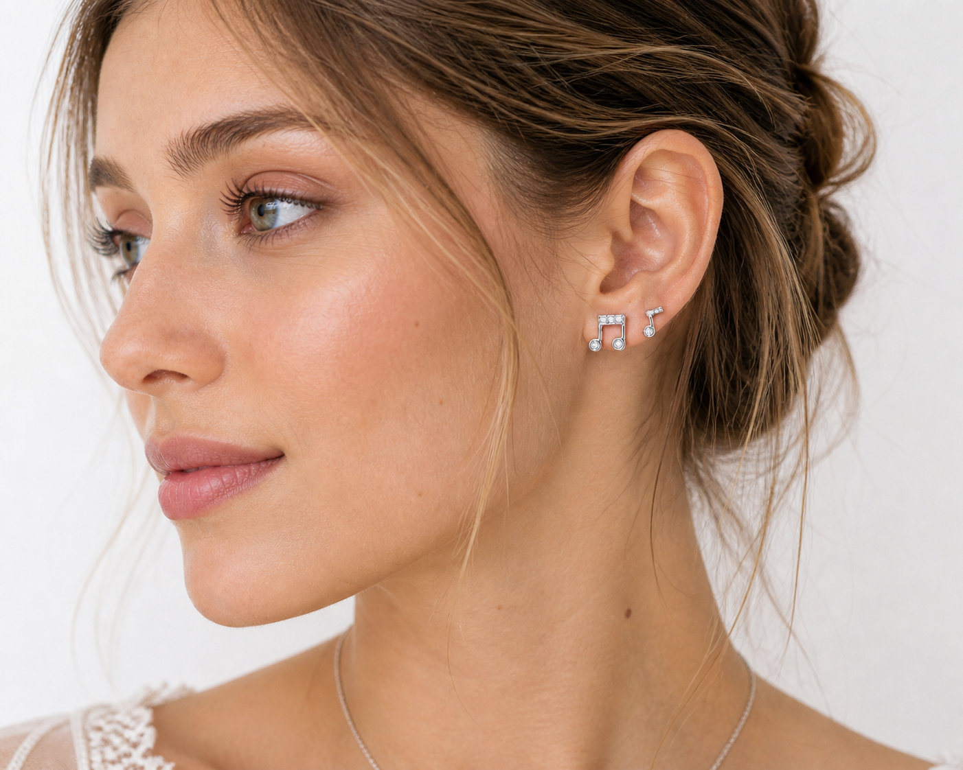 Melody Spark Note Earrings
