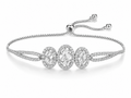 Velora Triple Halo Bracelet
