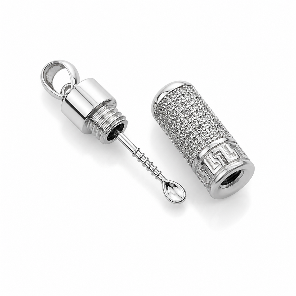 Iced Mini-Capsule Pendant