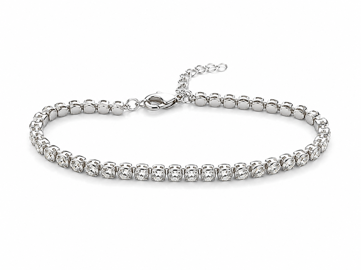 Luna Crystal Tennis Bracelet