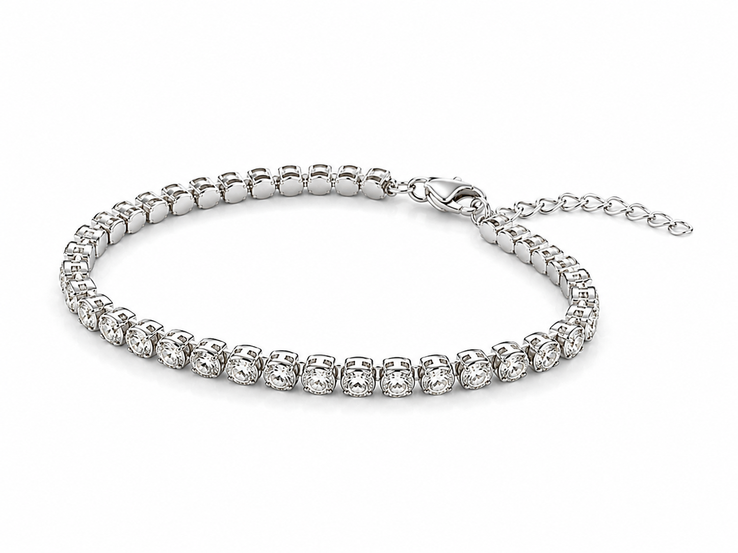 Luna Crystal Tennis Bracelet
