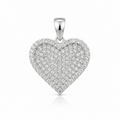 Pavé Heart Pendant