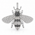 Iced Bee Pendant