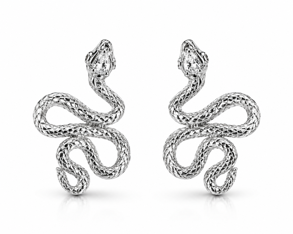 Serpentine Coil Earrings
