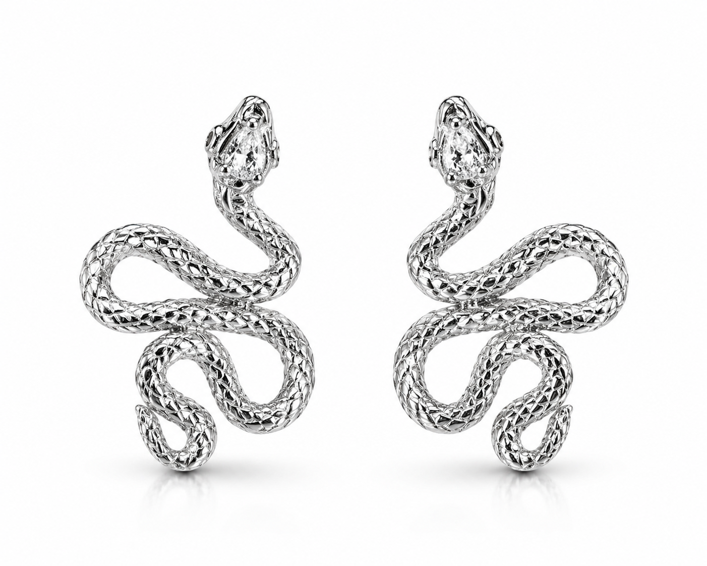 Serpentine Coil Earrings