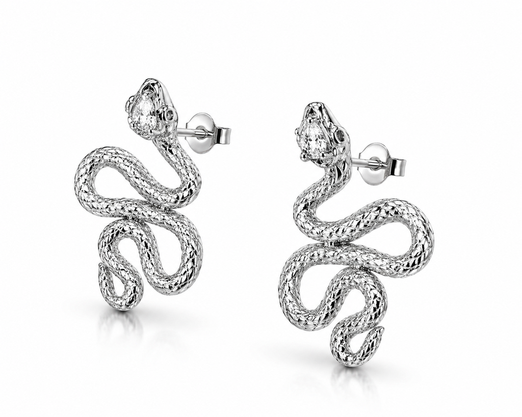Serpentine Coil Earrings