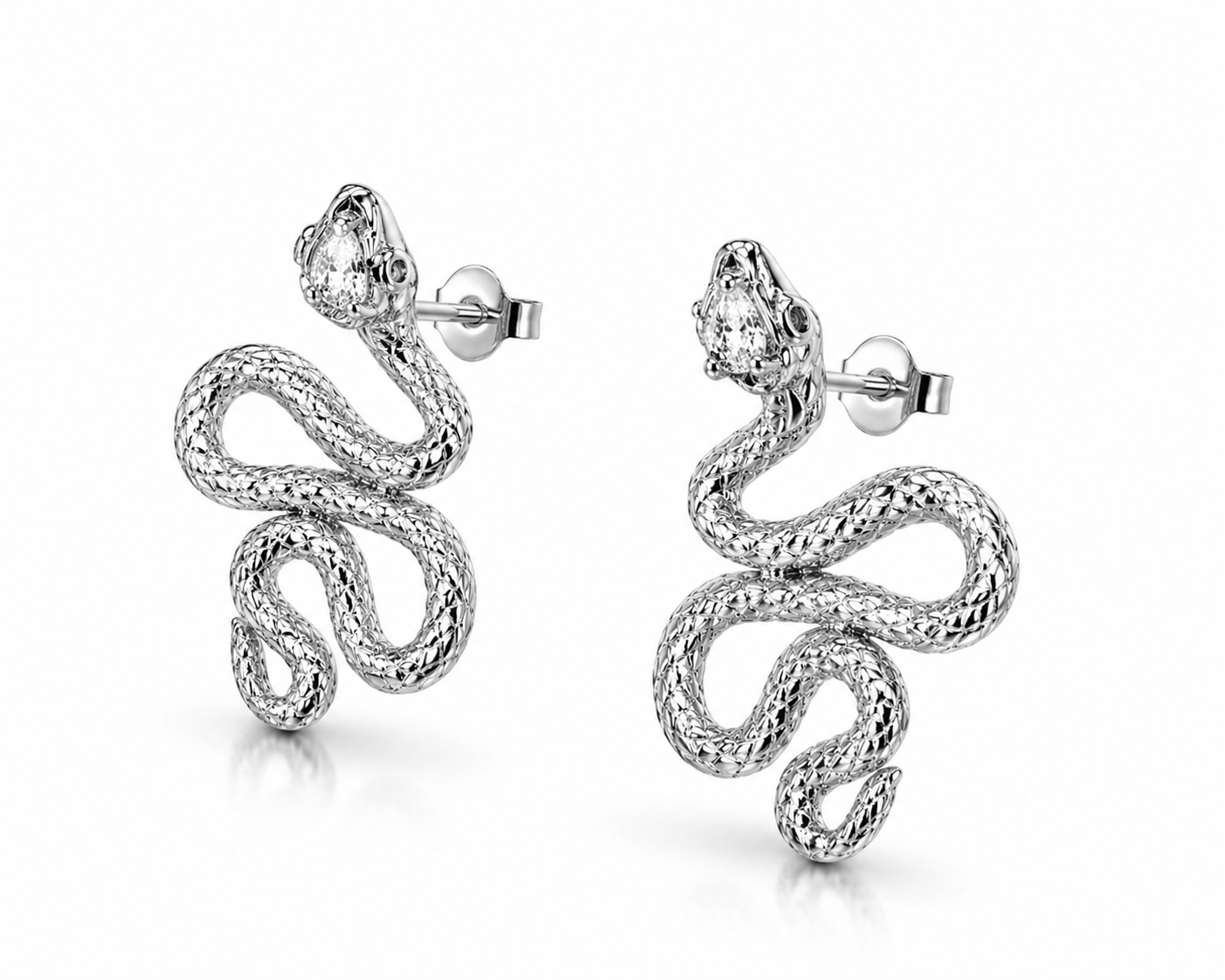 Serpentine Coil Earrings