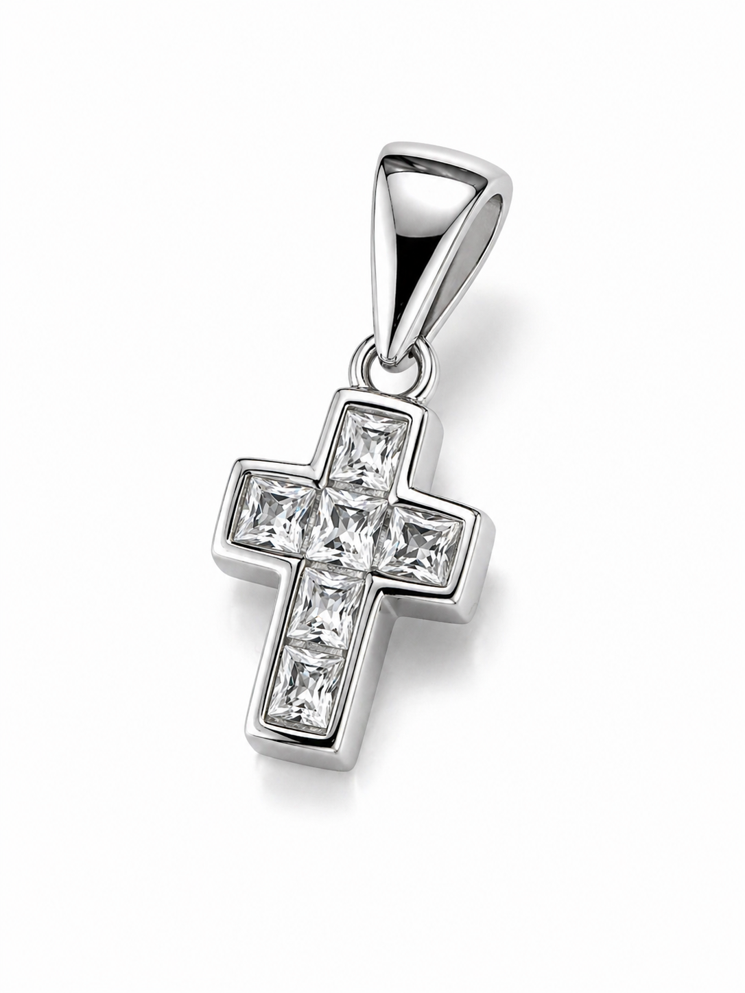 Radiant Cross Pendant