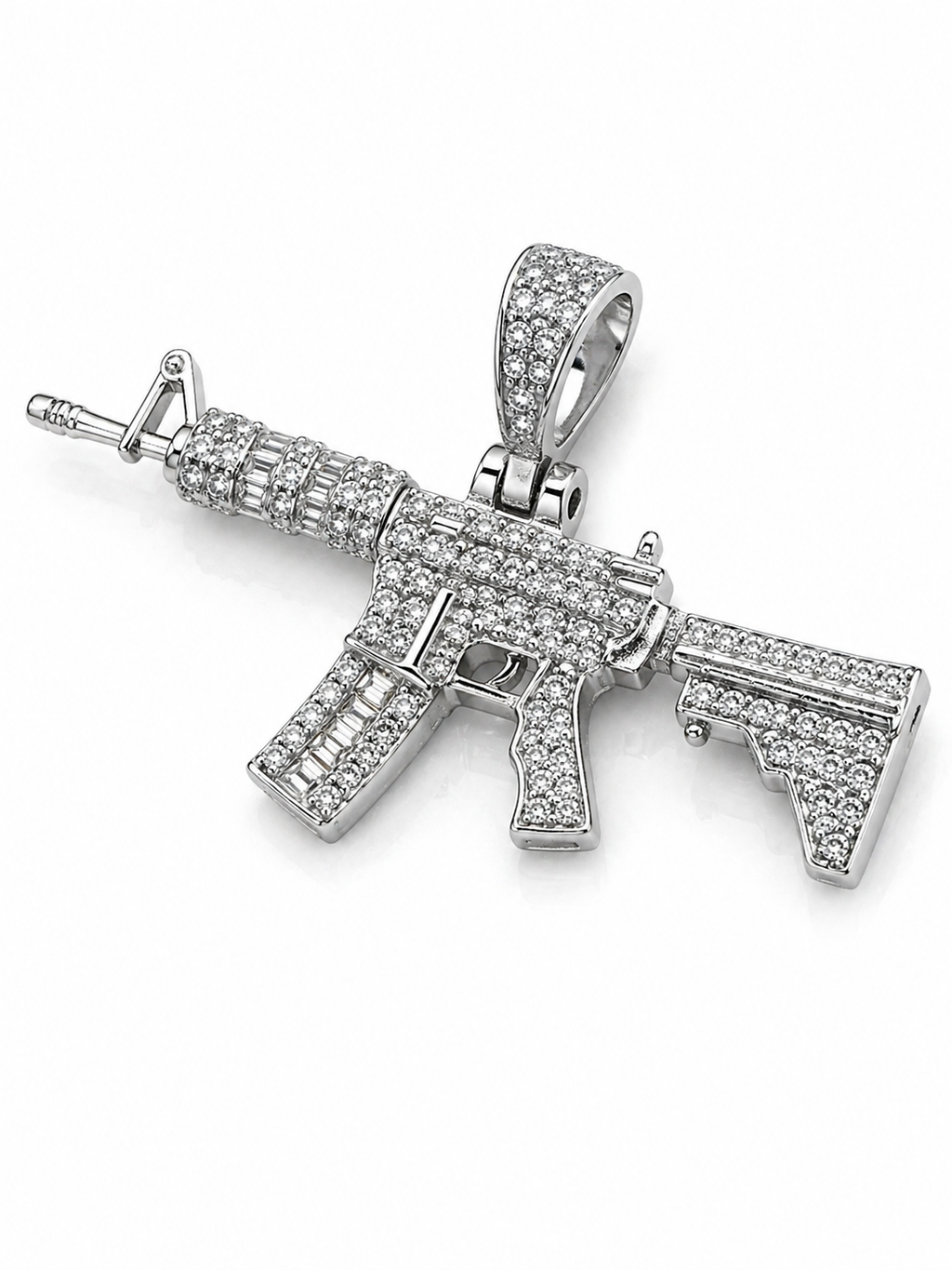 Iced Rifle Pendant