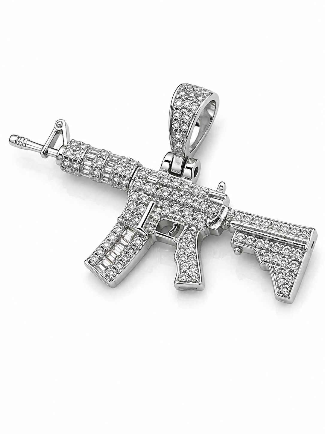 Iced Rifle Pendant