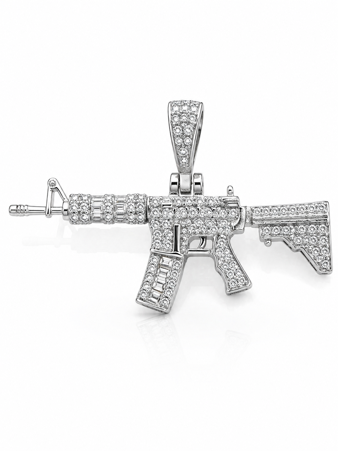 Iced Rifle Pendant