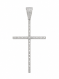 Iced Out Cross Pendant