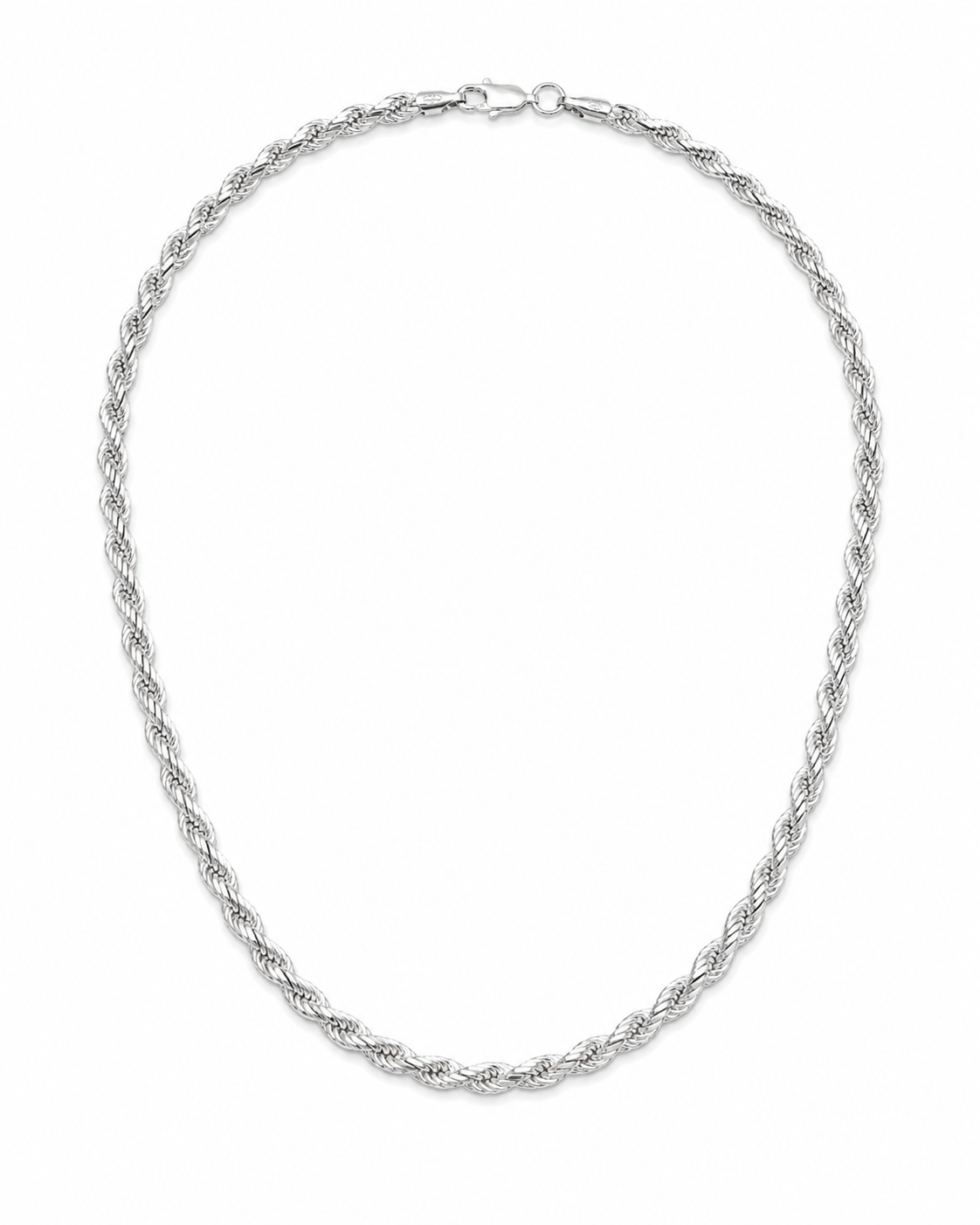 3mm Slim Rope Chain Necklace