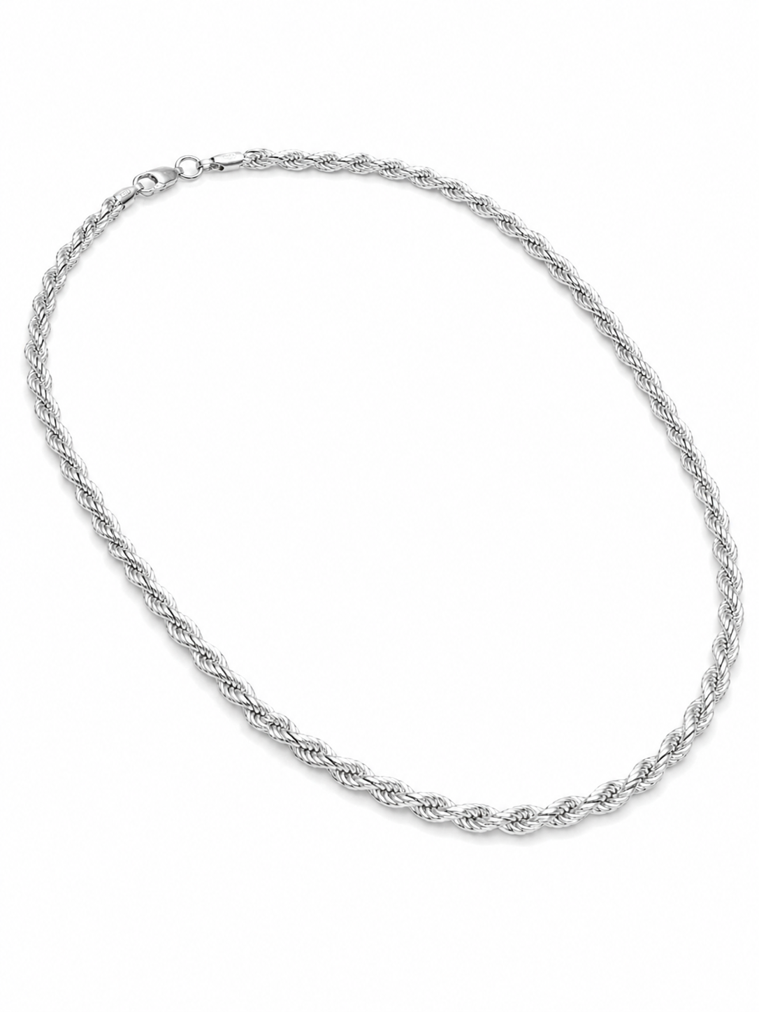 3mm Slim Rope Chain Necklace