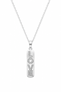 Eternal Love Bar Necklace