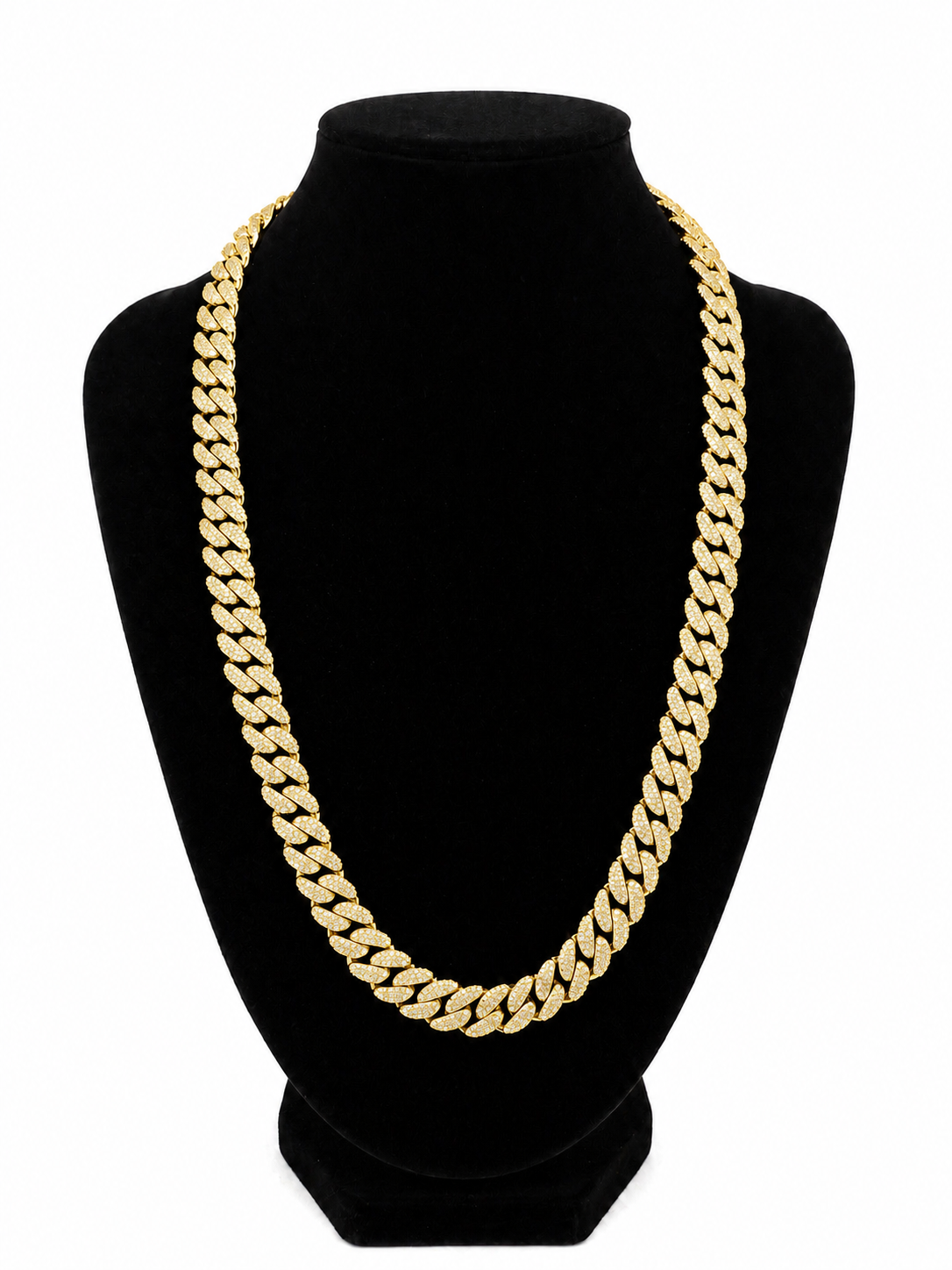 12MM Moissanite Cuban Link Chain