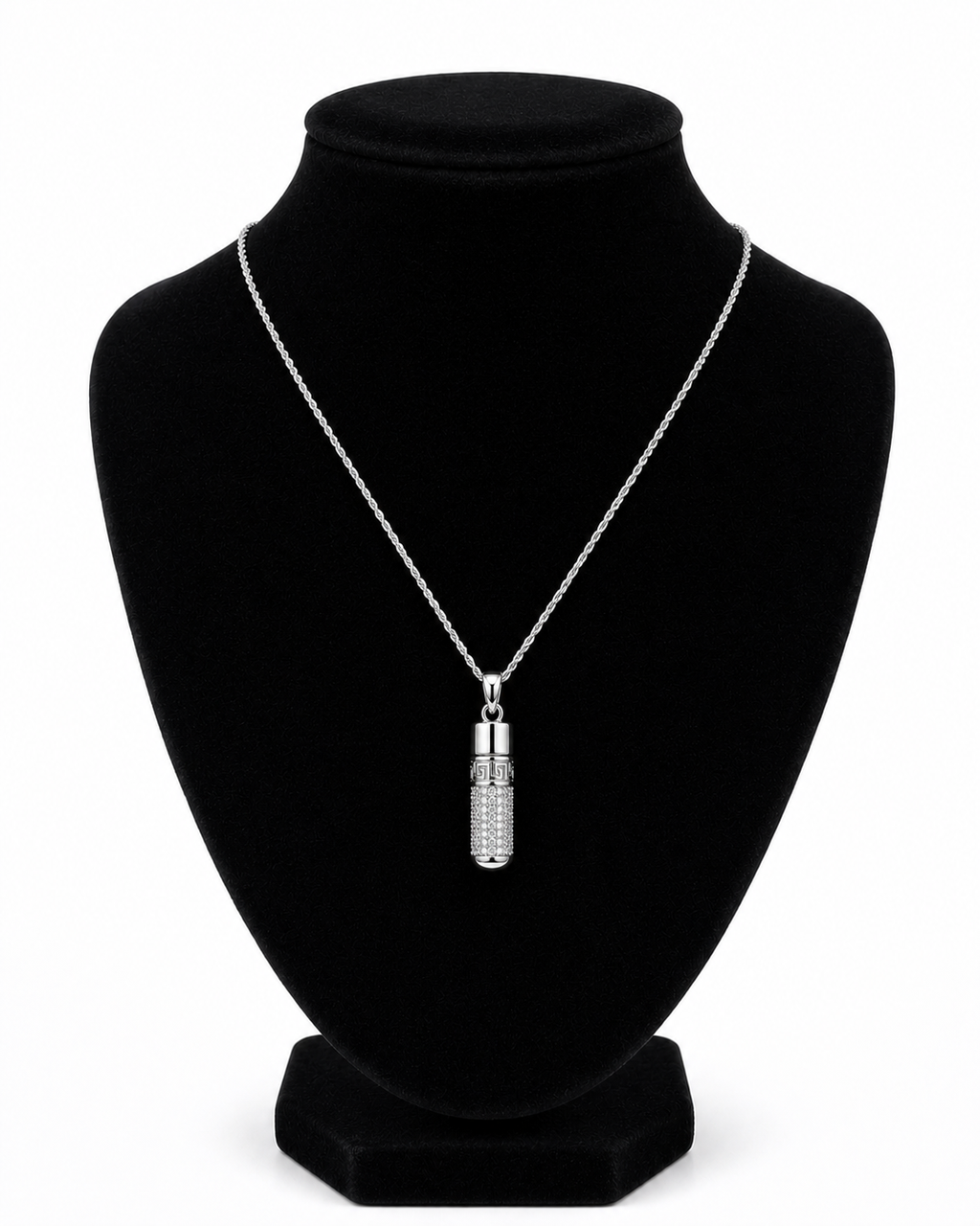 Iced Mini-Capsule Pendant
