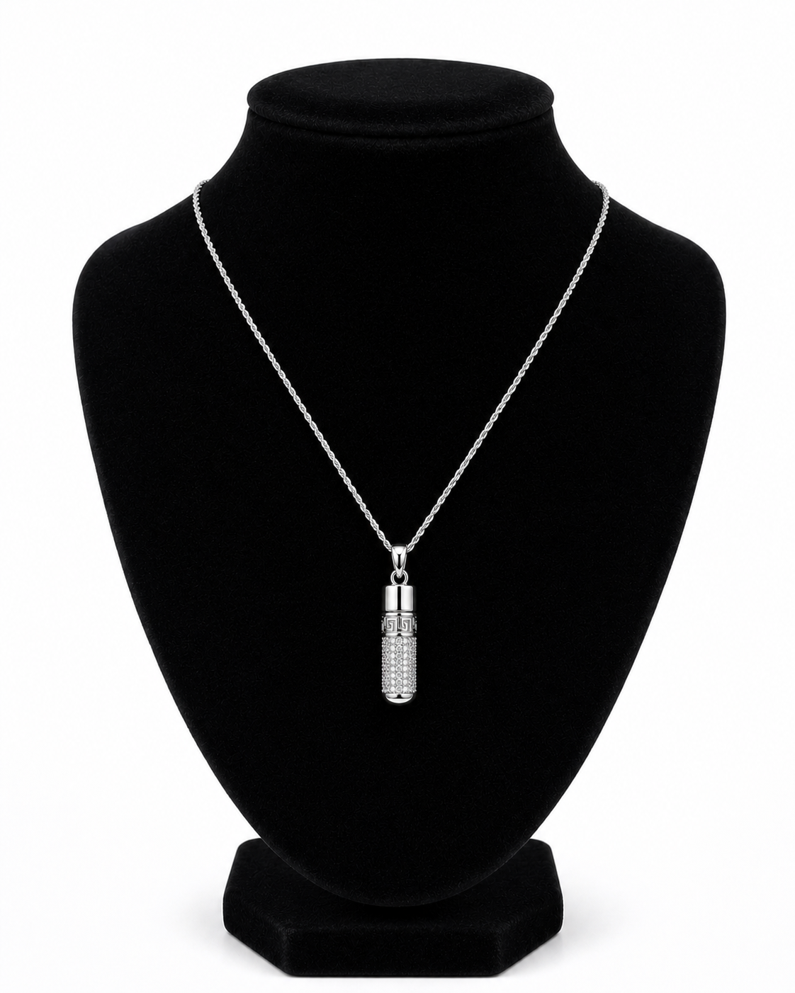 Iced Mini-Capsule Pendant