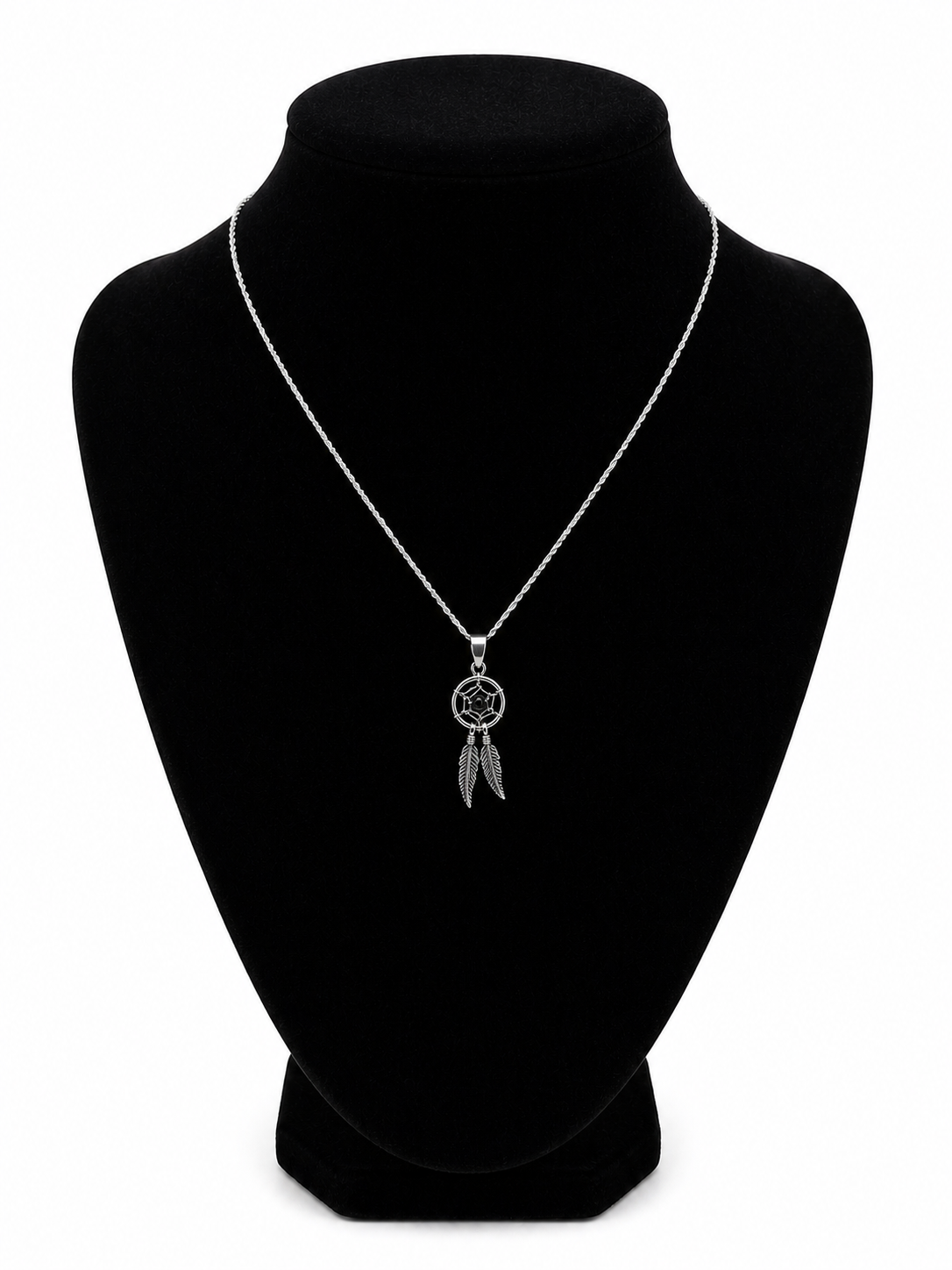 Onyx Dreamcatcher Pendant