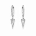 Nova Spike Hoop Earrings