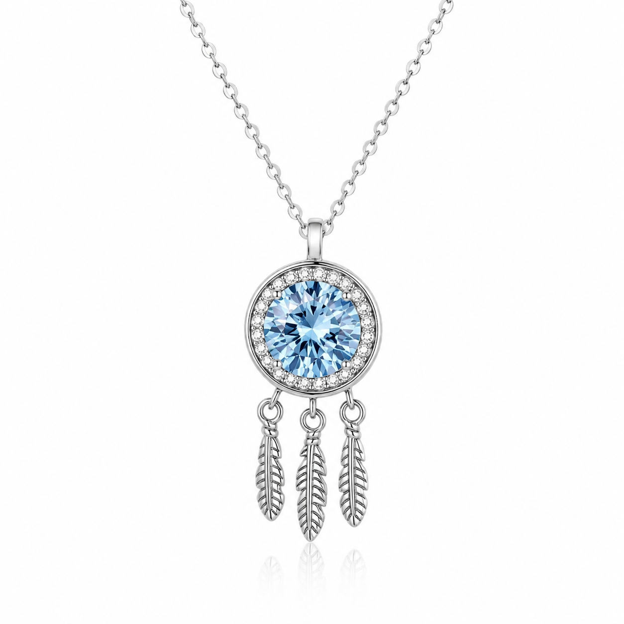 Dreamcatcher Spirit Moissanite Necklace