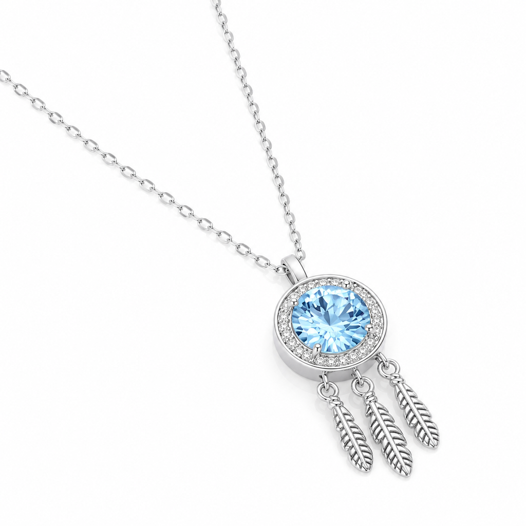 Dreamcatcher Spirit Moissanite Necklace