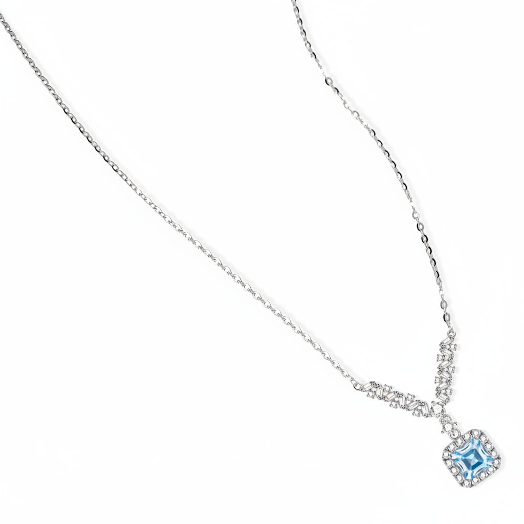 Celestial Arc Moissanite Necklace