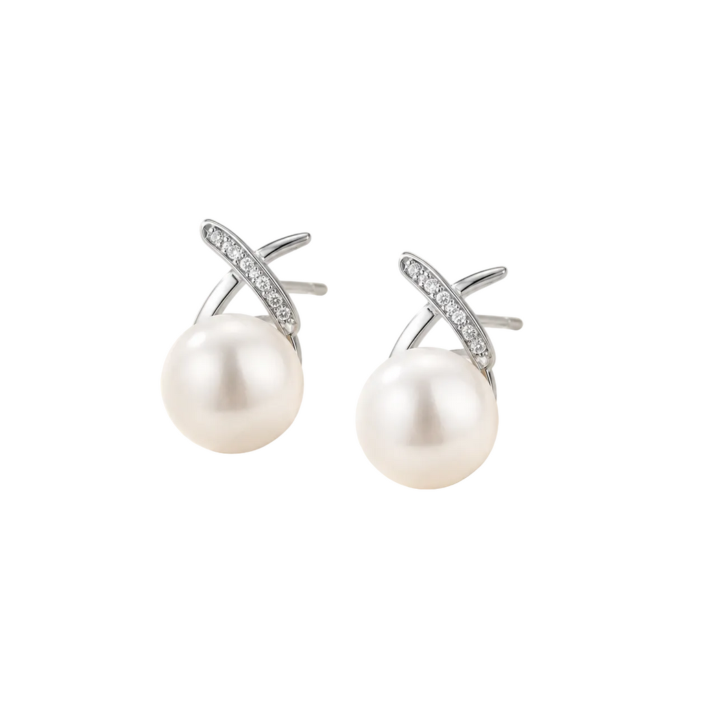 Luminous Pearl Drop Earrings