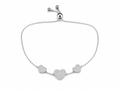 Trinity Heart Slider Bracelet